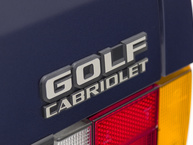 1991 Volkswagen Golf Cabriolet Blue - WVWZZZ15ZMK023519 - Studio